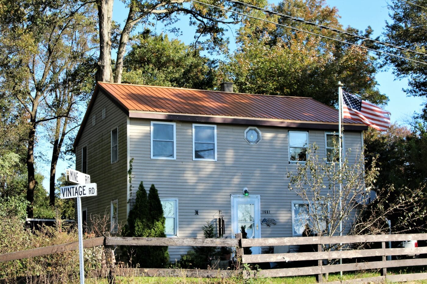 copper metallic metal roofing in nickle mines pa
