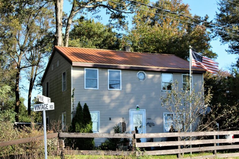 copper metallic metal roofing in nickle mines pa