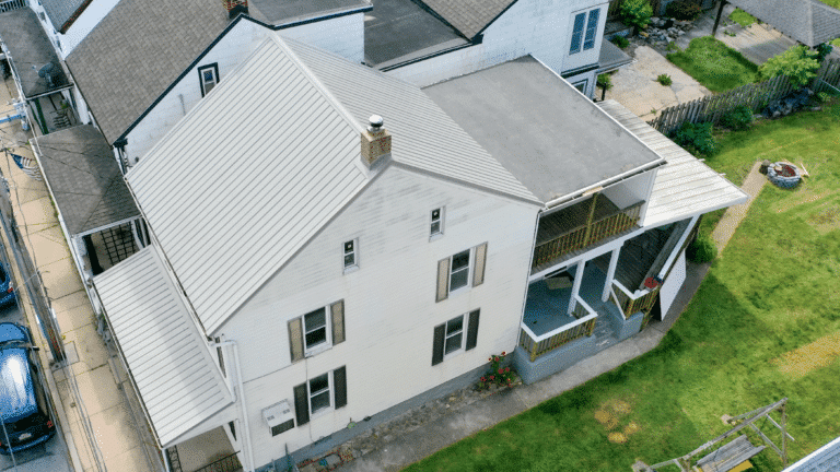 gray wagler panels on a house in Wrightsville