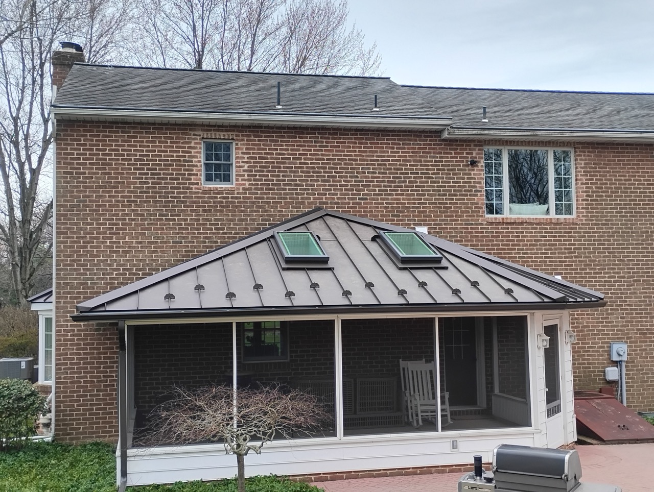 Standing Seam Accent Roofs in York County, PA - Front View